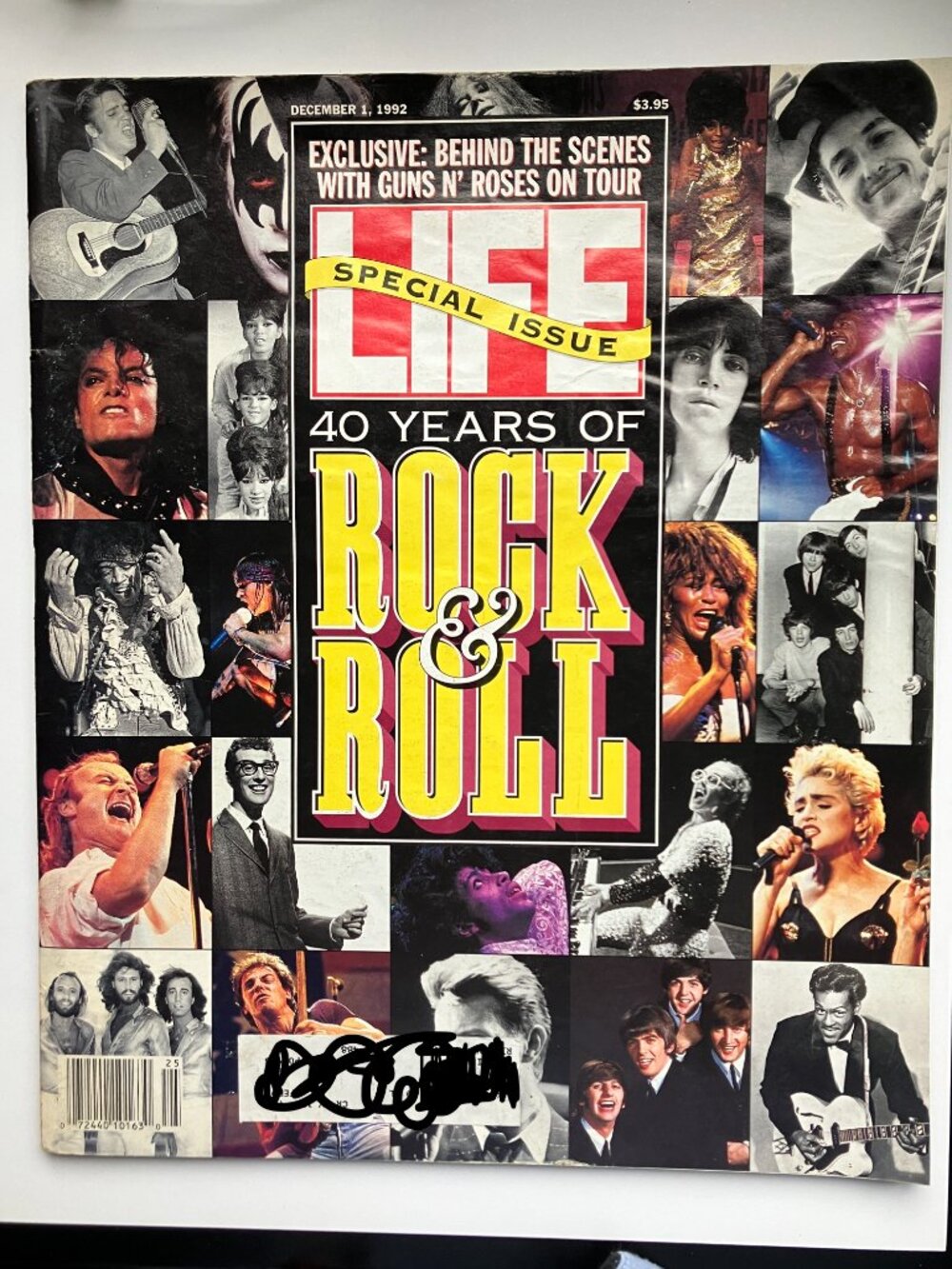 December 92 Special Issue Life Magazine 40 Years of Rock and Roll Lots of Pics